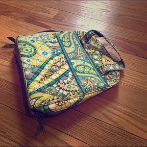 Vera Bradley—Tech Organizer—Lemon Parfait